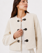Ivory Heritage Toggle Jacket