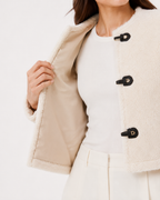 Ivory Heritage Toggle Jacket