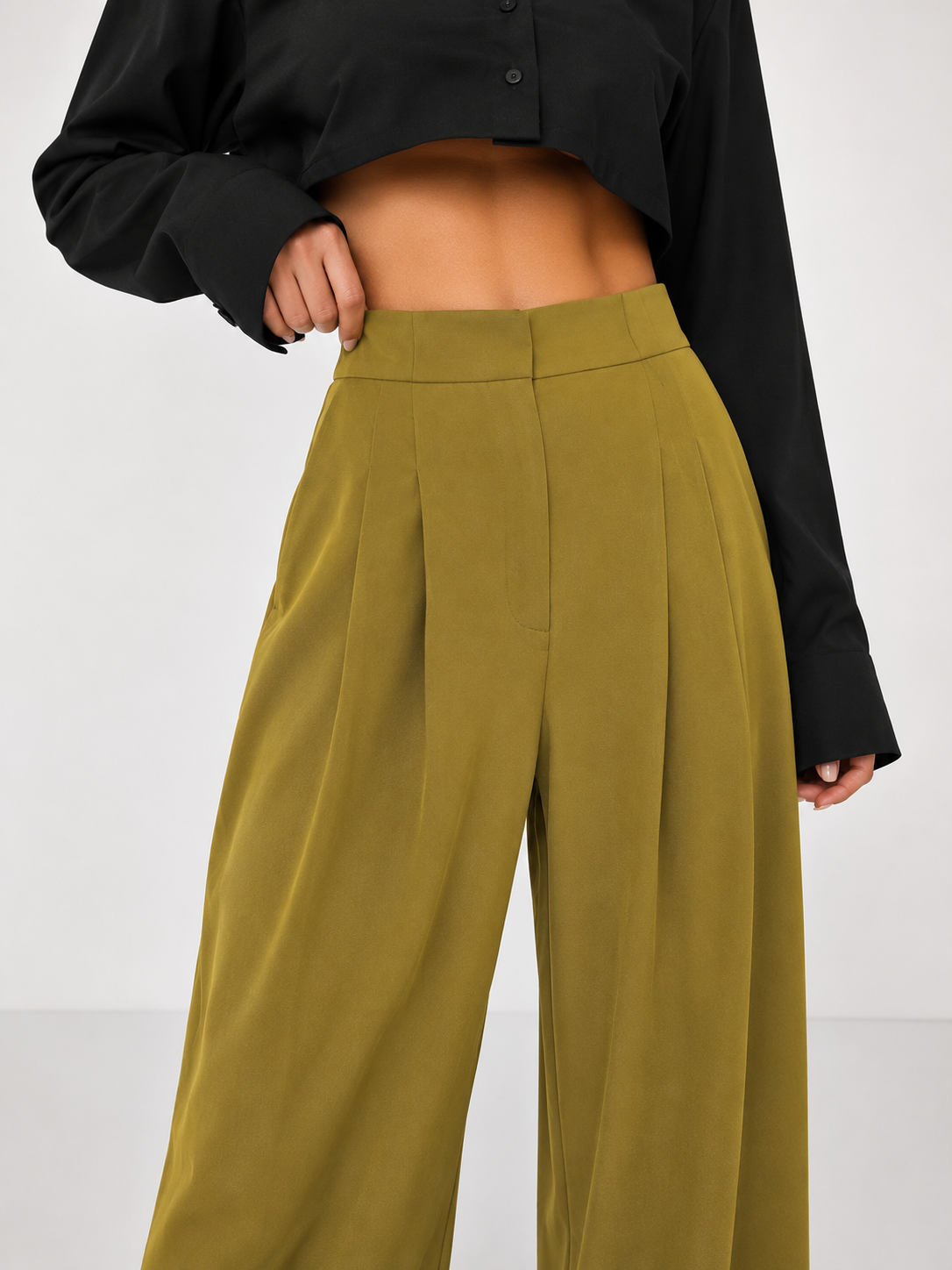 Woman Trousers Trends 2025 Wide Leg With Pockets Autumn Comfortable Stretch Casual One Size Classic Xxl Slacks G Pants for Women