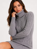 Aria Knit Dress (High Neck)