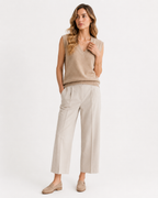 V-Neck Knit Tank Top