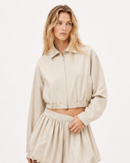 Mock-Neck Activewear Two-Piece Set
