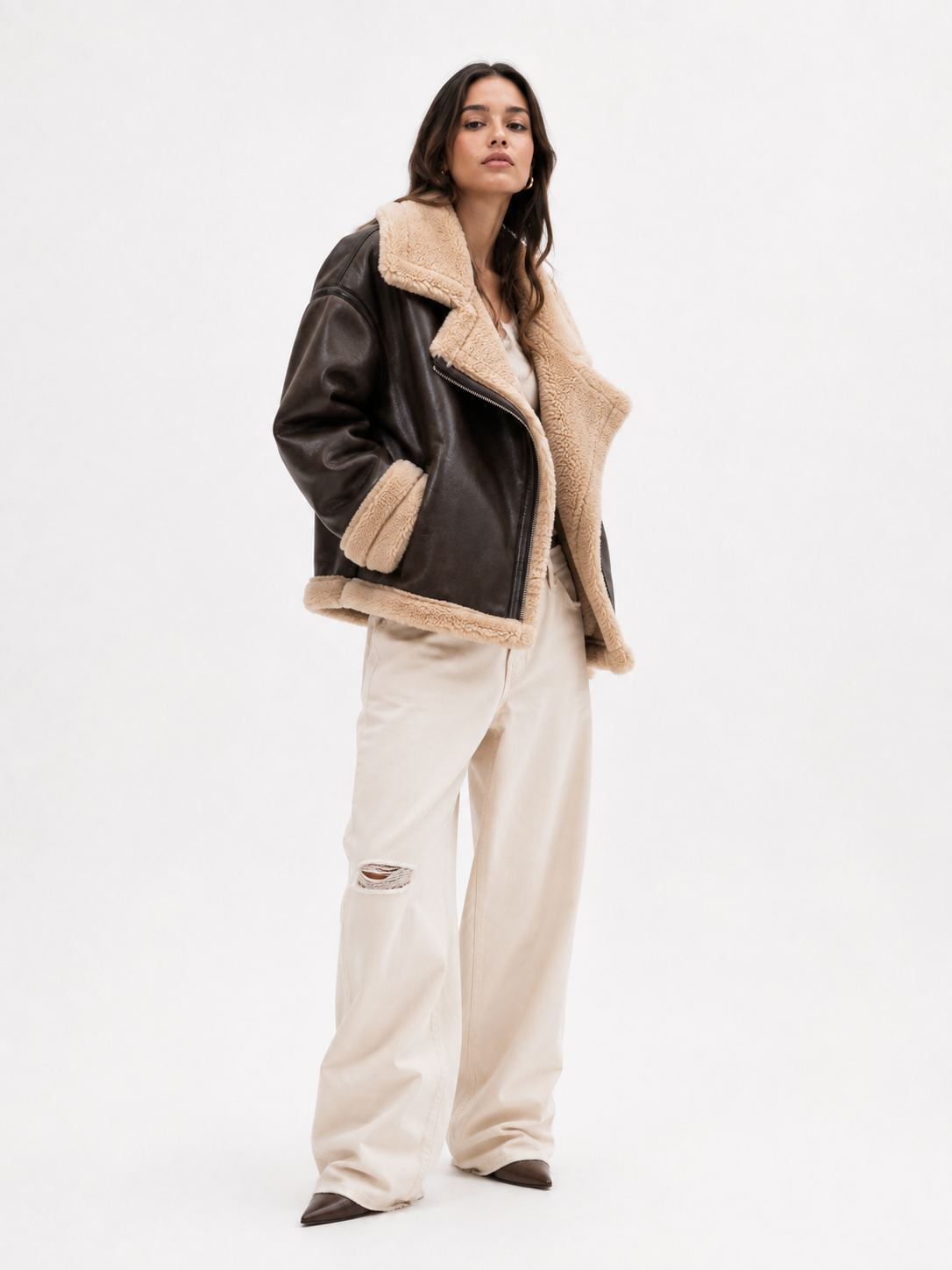 The Kensington Shearling Aviator Jacket