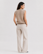 V-Neck Knit Tank Top