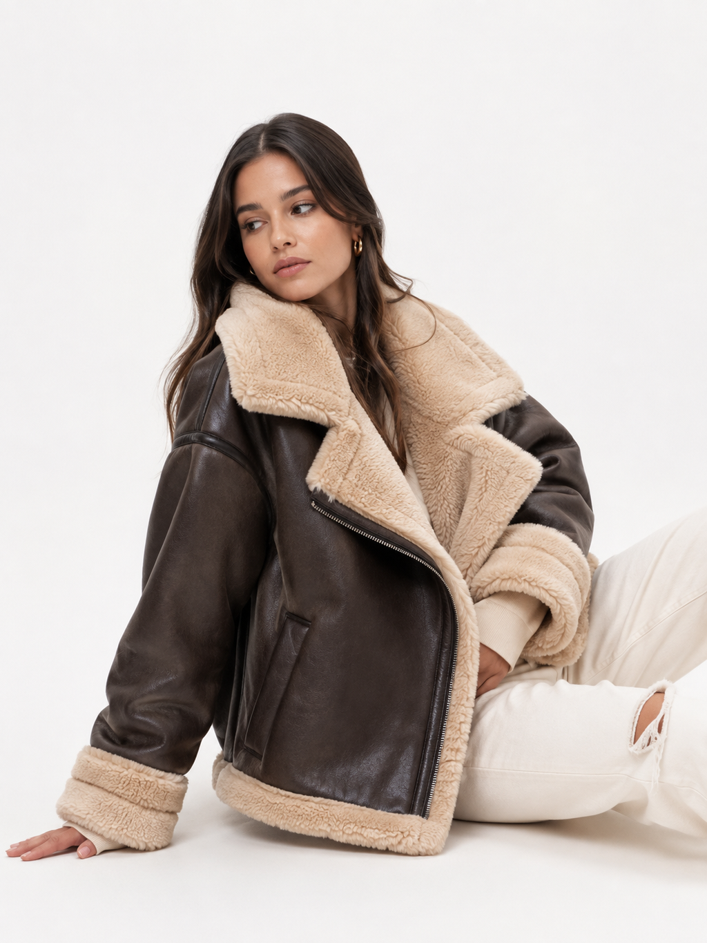 The Kensington Shearling Aviator Jacket