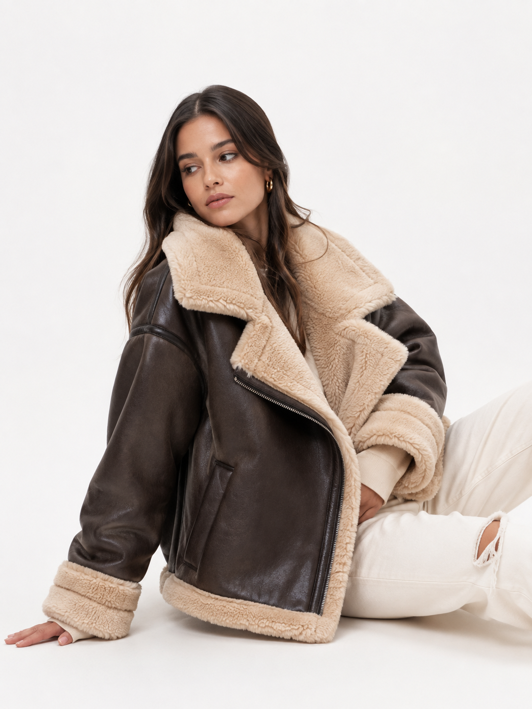 The Kensington Shearling Aviator Jacket