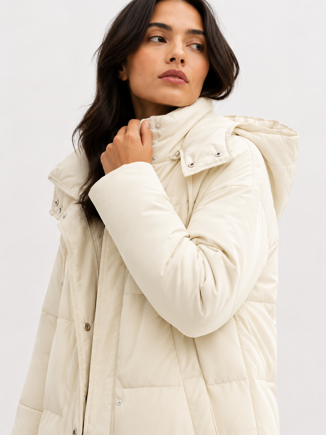 Longline Puffer Coat