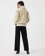 Aviator Shearling-Style Winter Jacket