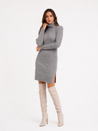 Aria Knit Dress (High Neck)