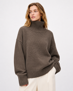 Oversized Roll-Neck Jumper