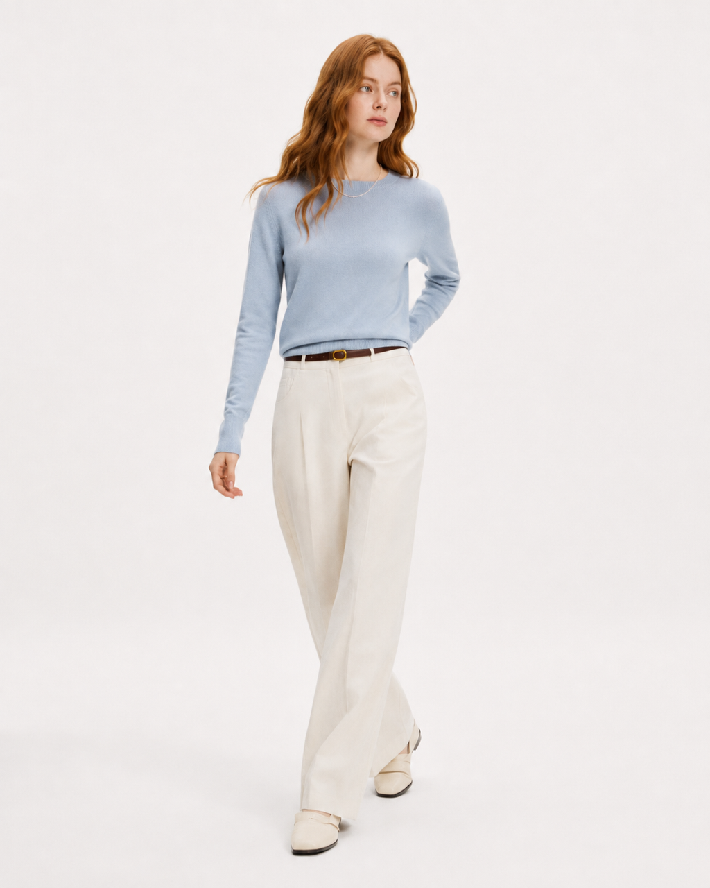 Minimal Crew-Neck Jumper