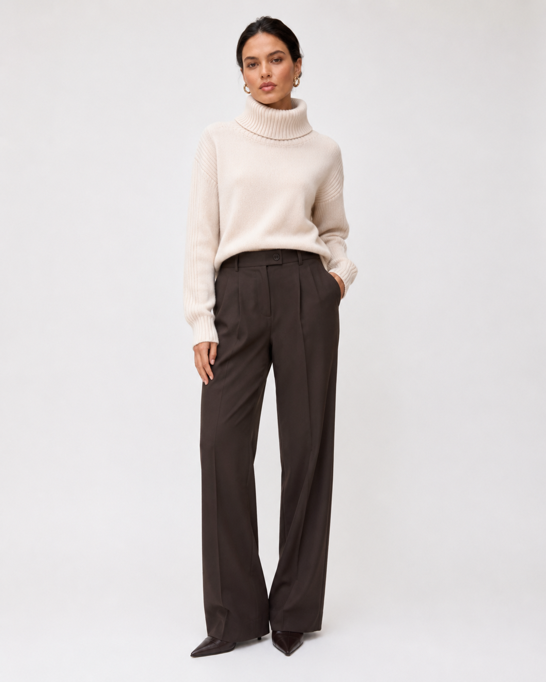 Classic High-Neck Jumper