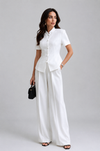 Atelier Mandarin Peplum Jacket