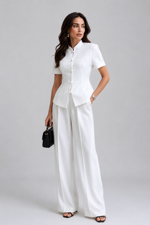 Atelier Mandarin Peplum Jacket