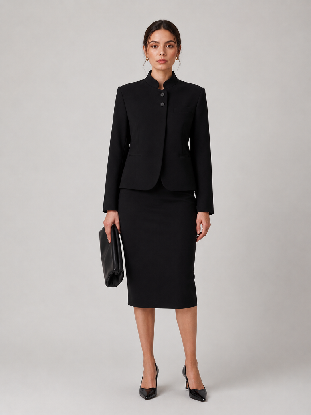 Maison Button-Front Jacket