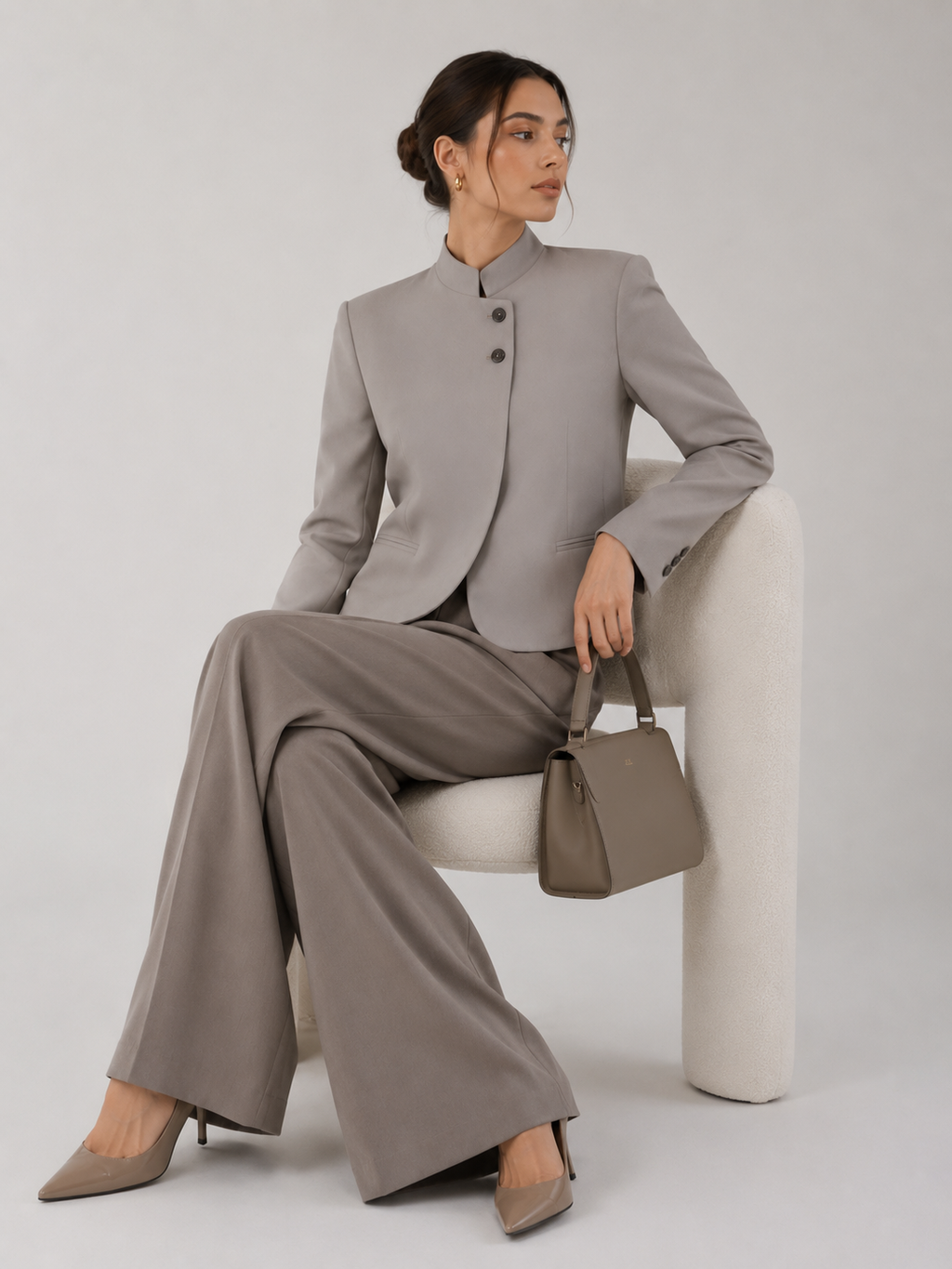Maison Button-Front Jacket