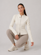 The Sculpting High-Neck Performance Jacket