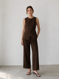 The Tailored Asymmetric Waistcoat Set