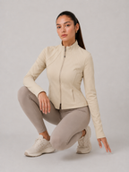 The Sculpting High-Neck Performance Jacket