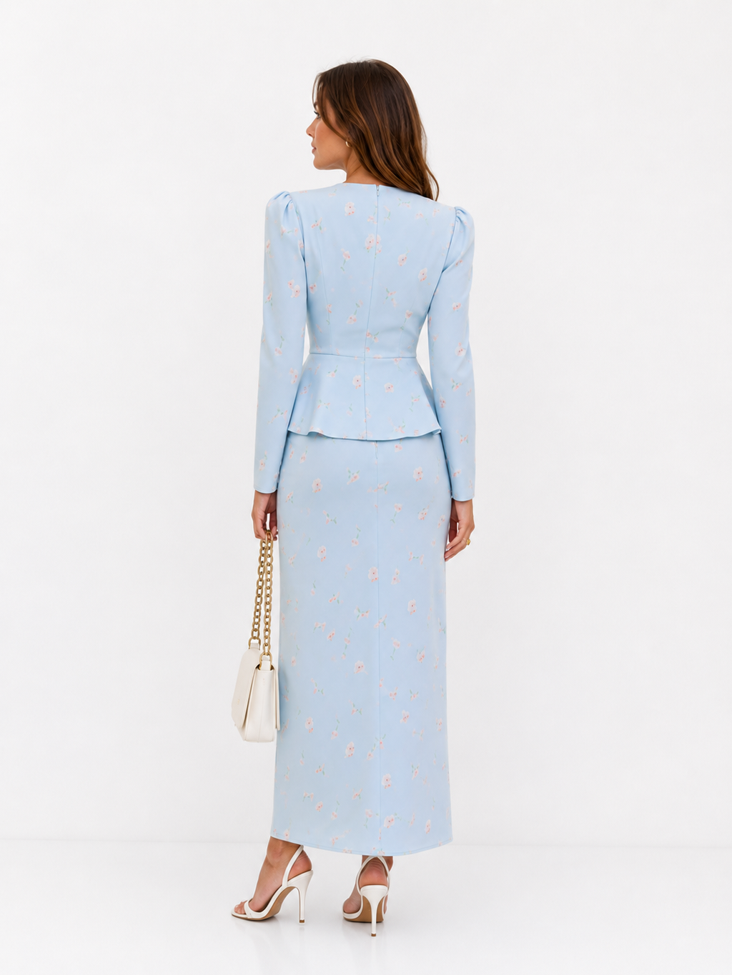 Tailored Blazer and High-Waist Maxi Skirt Co-ord