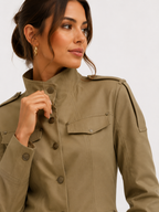 Élise Tailored Safari Jacket
