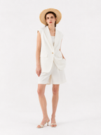 Camel Tailored Waistcoat