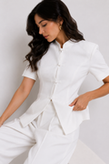 Atelier Mandarin Peplum Jacket