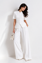 Atelier Mandarin Peplum Jacket