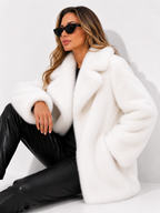 Longline Fur Coat
