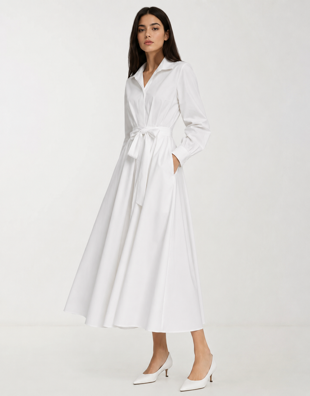 Alina Ivory Dress