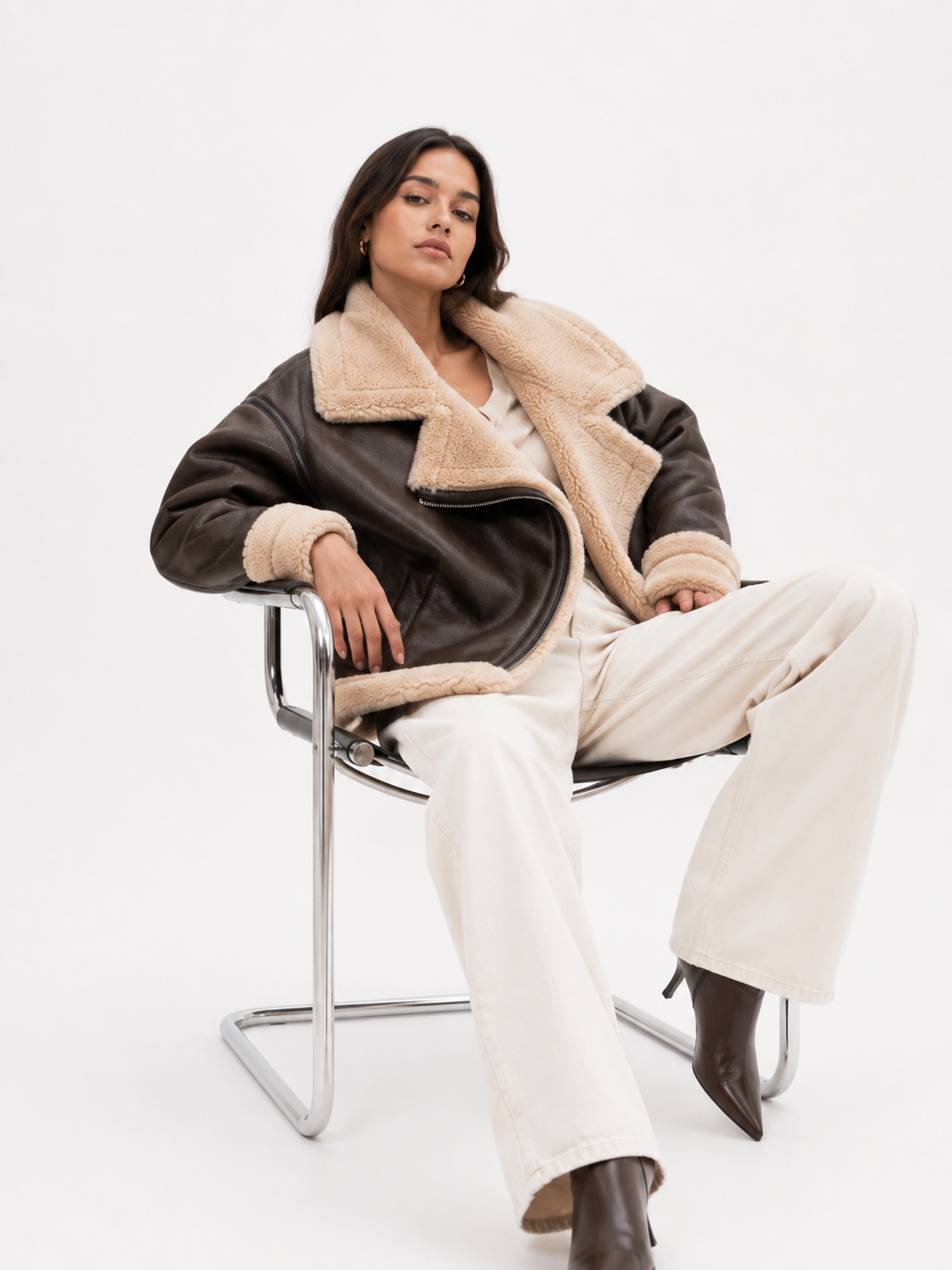 The Kensington Shearling Aviator Jacket