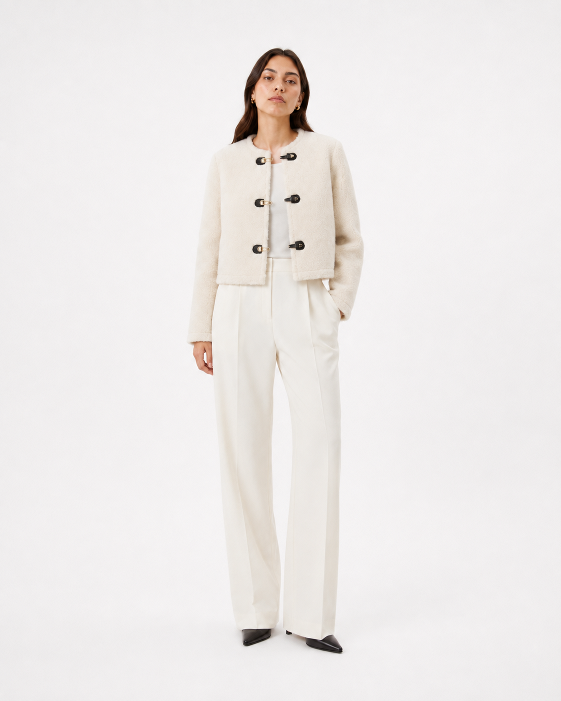 Ivory Heritage Toggle Jacket