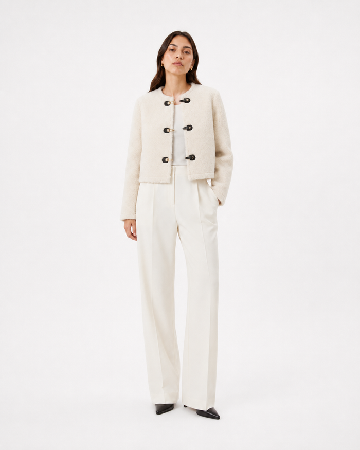 Ivory Heritage Toggle Jacket