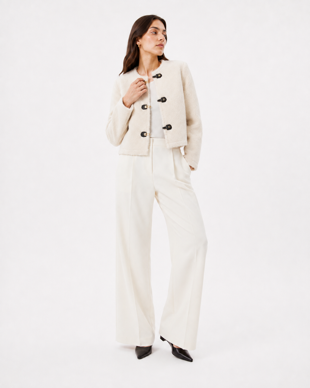 Ivory Heritage Toggle Jacket