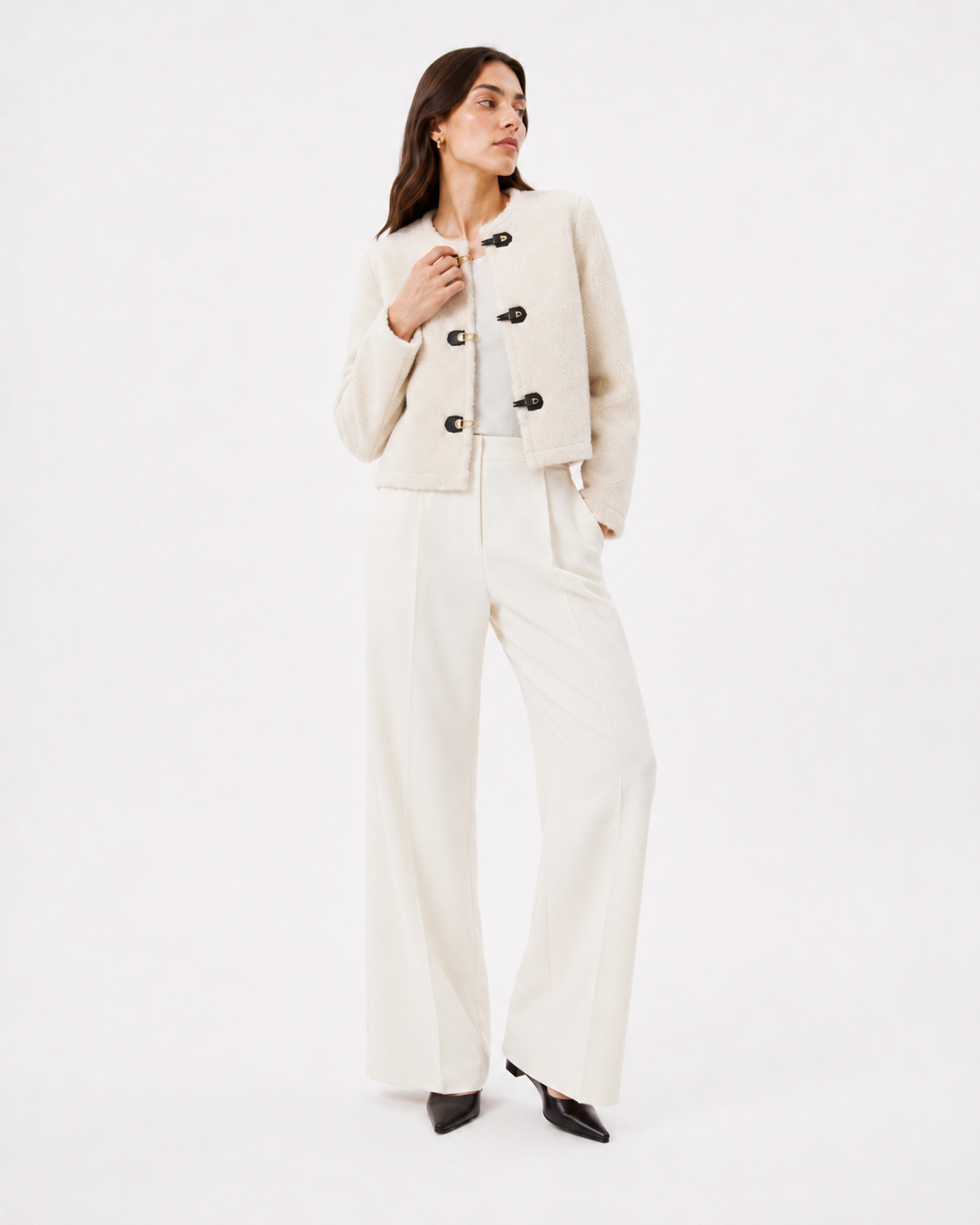 Ivory Heritage Toggle Jacket