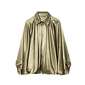 The Voluminous Fluid Bomber Jacket