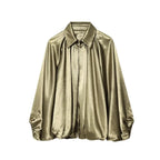 The Voluminous Fluid Bomber Jacket