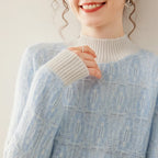 Cashmere Mock‑Neck Jumper Primrose Hill
