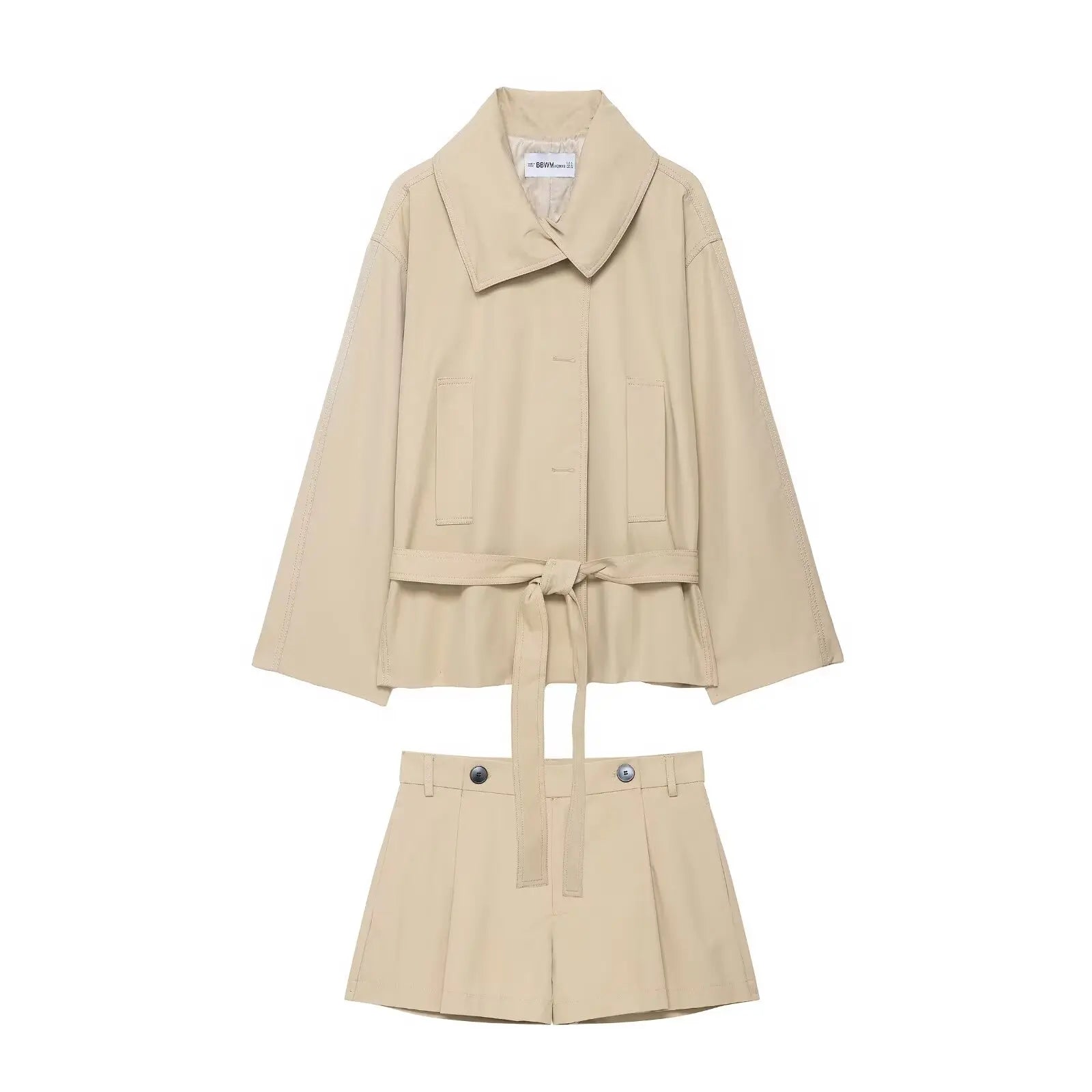 The Tailored Trench & Shorts Coordinate