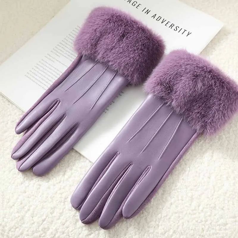Textured Cuff Gloves
