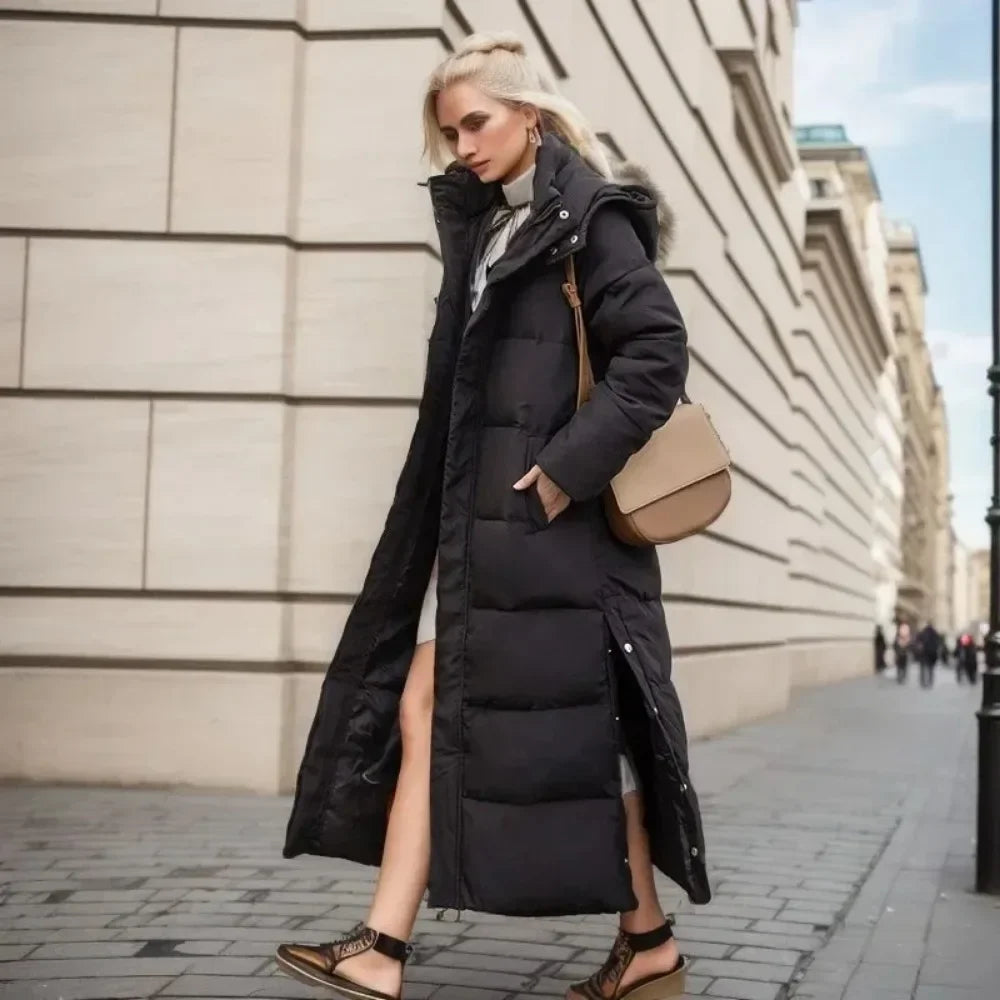 Longline Puffer Coat