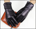 Women's Sheepskin Gloves Autumn and Winter Warm Leather Gloves Fashion 2025 New Ladies Leather Gloves Outdoor Driving Gloves