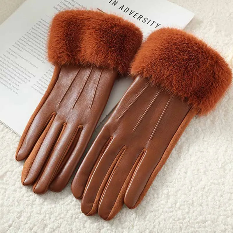 Textured Cuff Gloves