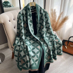 Geometric Petal Scarf