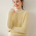 Cashmere Mock‑Neck Jumper Primrose Hill