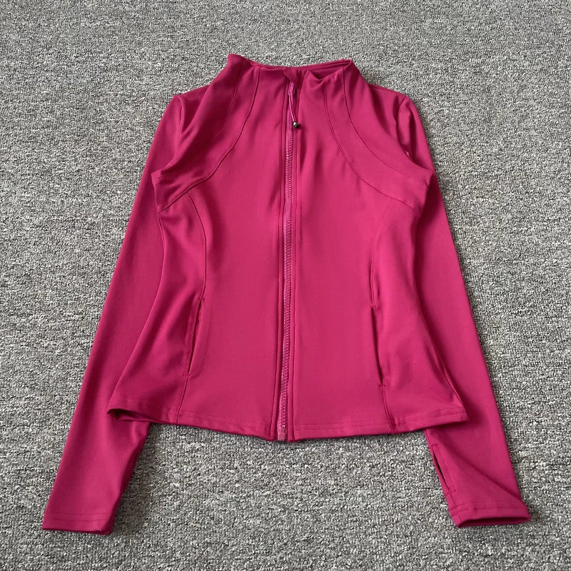 The Sculpting High-Neck Performance Jacket