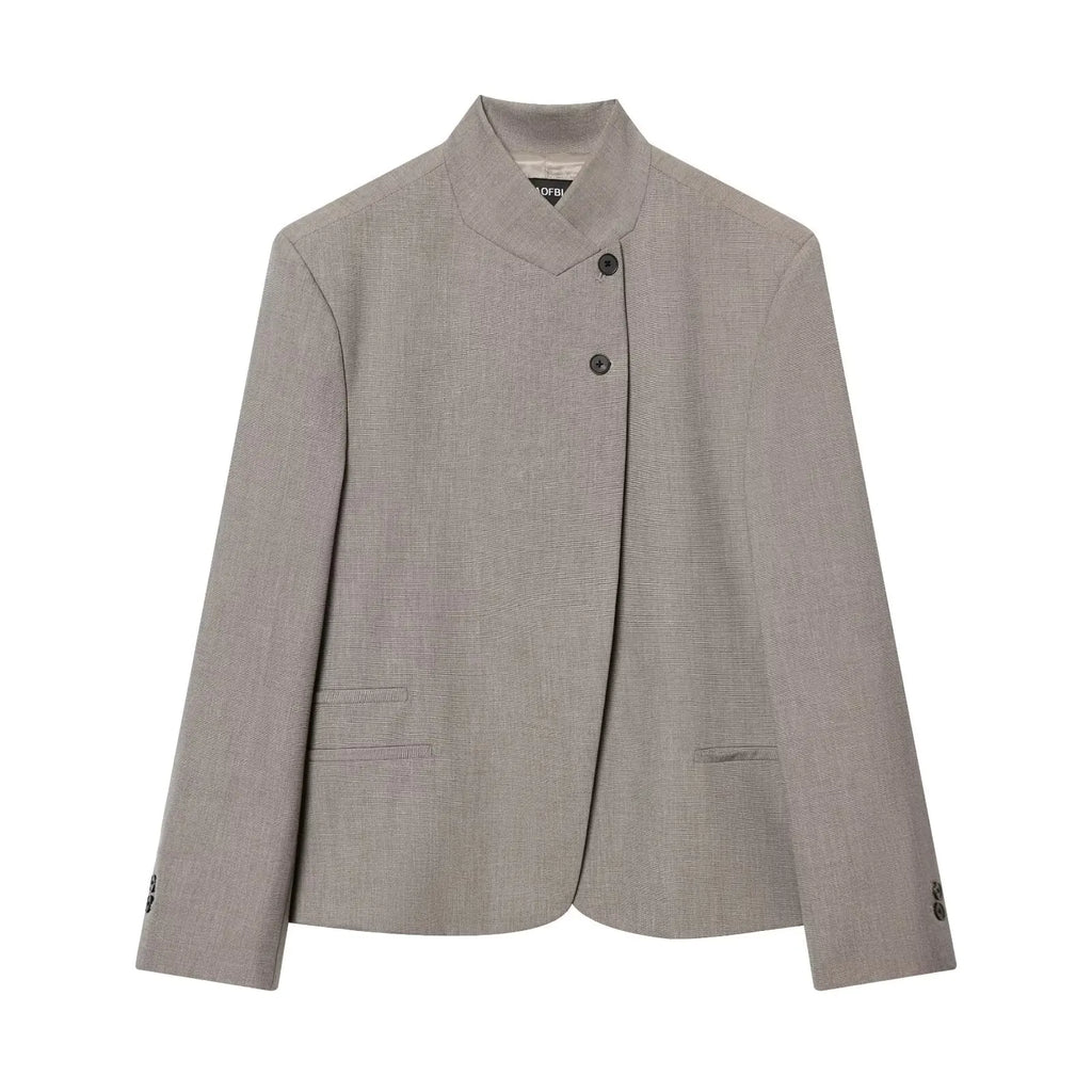Maison Button-Front Jacket