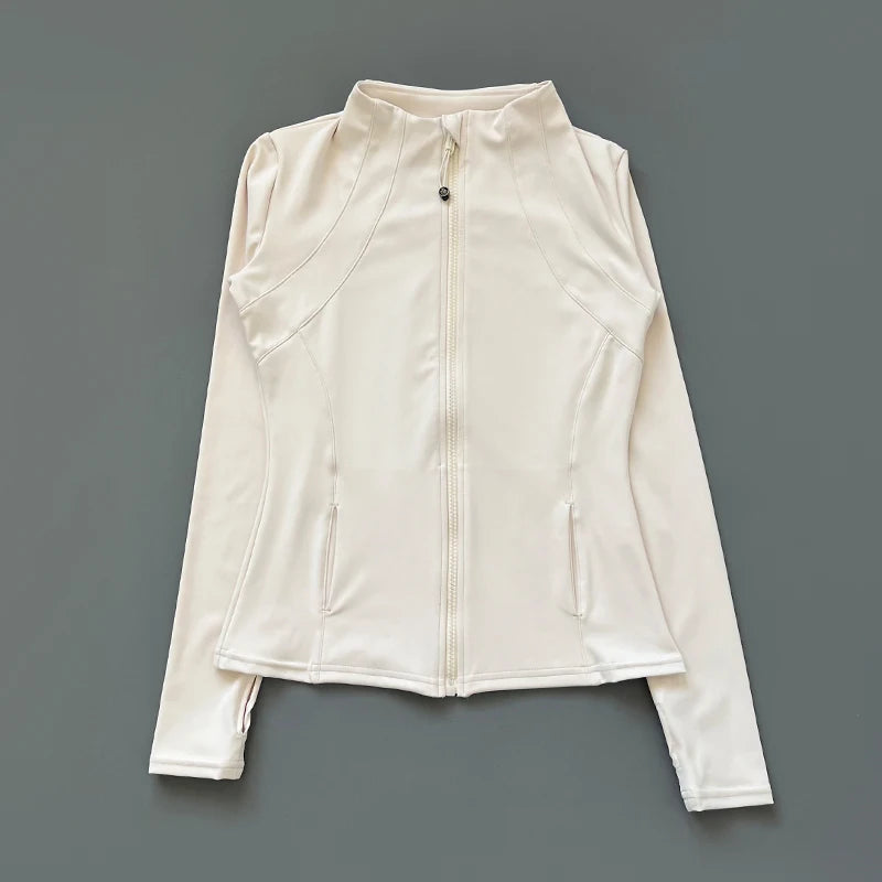 The Sculpting High-Neck Performance Jacket