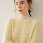 Cashmere Mock‑Neck Jumper Primrose Hill