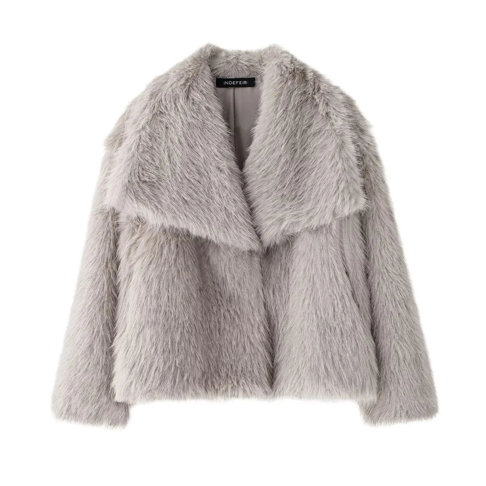 Cropped Fur Jacket
